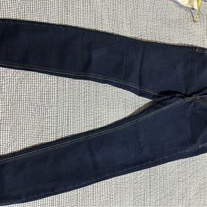 Harper dark wash skinny jeans; size 28 like new